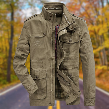 Nathan | Chaqueta de otoño con cremallera