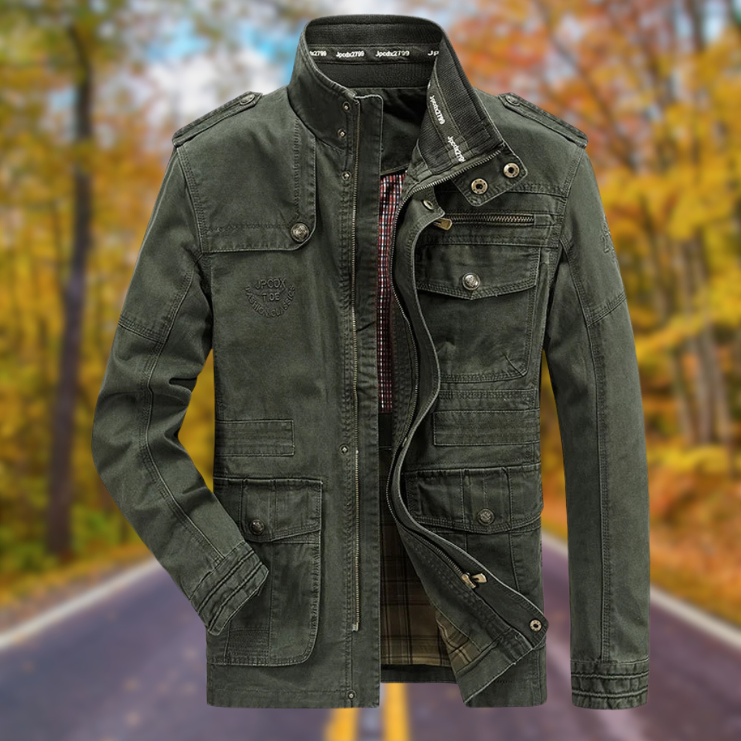 Nathan | Chaqueta de otoño con cremallera