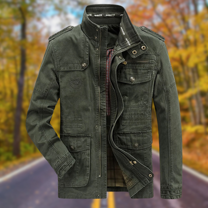 Nathan | Chaqueta de otoño con cremallera