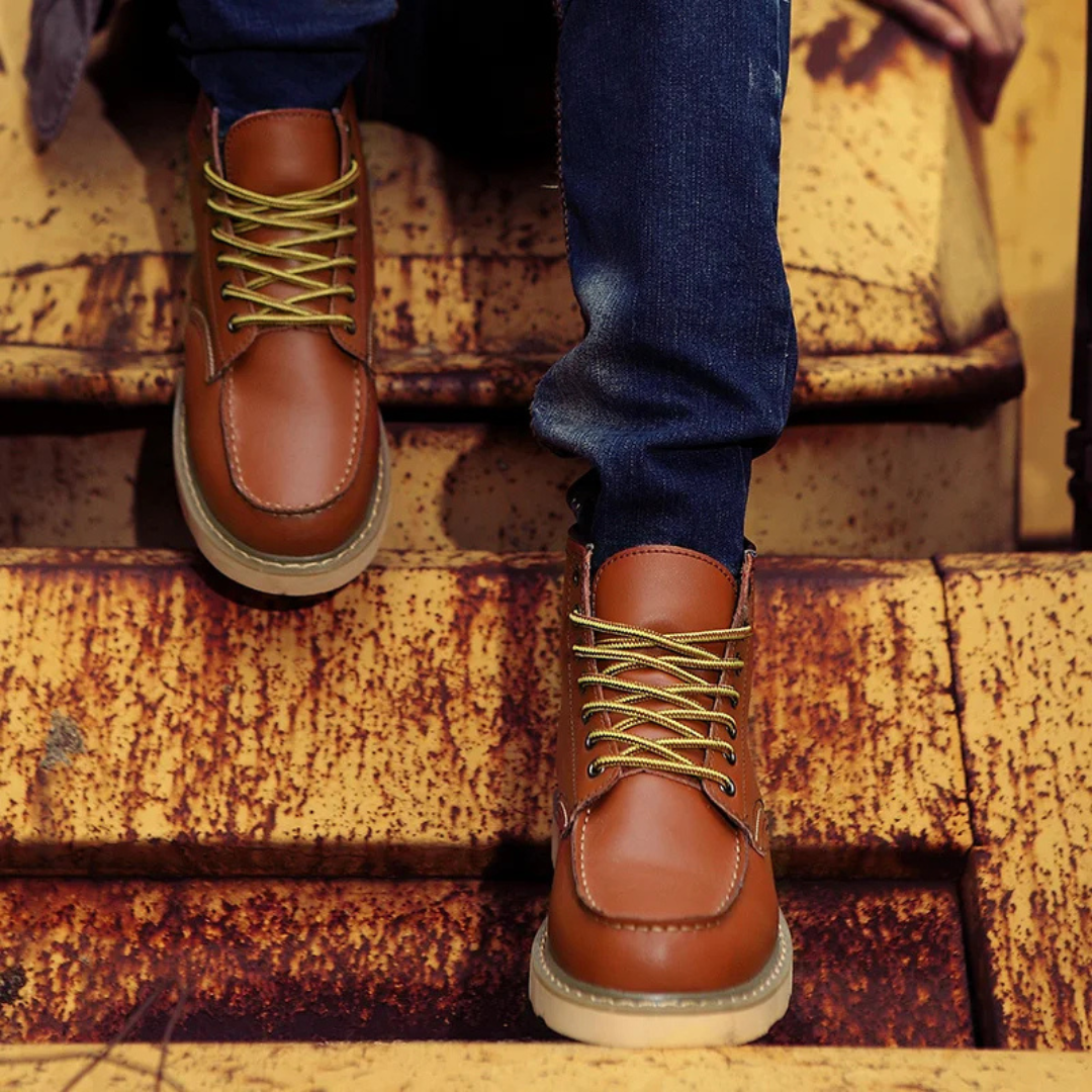 Cole™ | Botas de Cuero Vintage