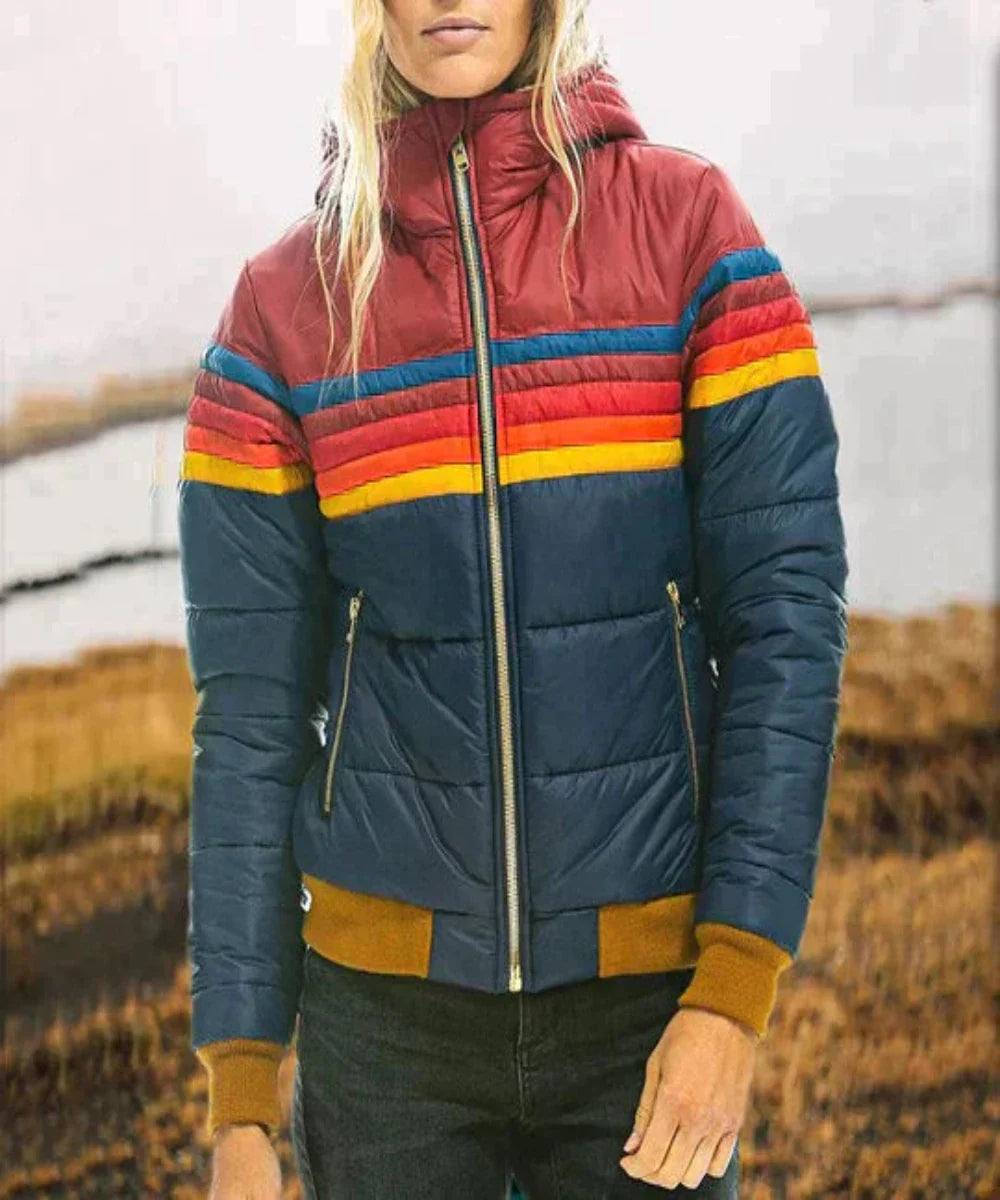 Octavia | PARKA RETRO CON CAPUCHA DE FALSO PELO