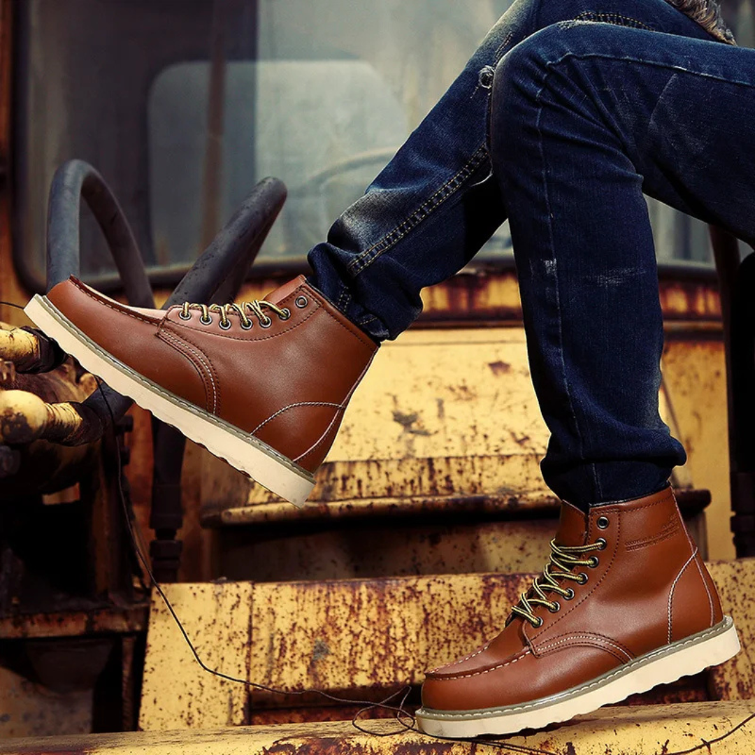 Cole™ | Botas de Cuero Vintage