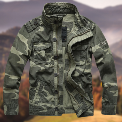 Andres | Chaqueta de otoño estilo militar