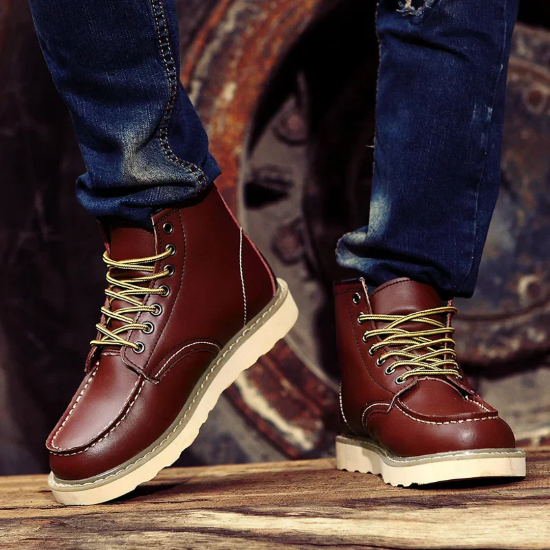 Cole™ | Botas de Cuero Vintage