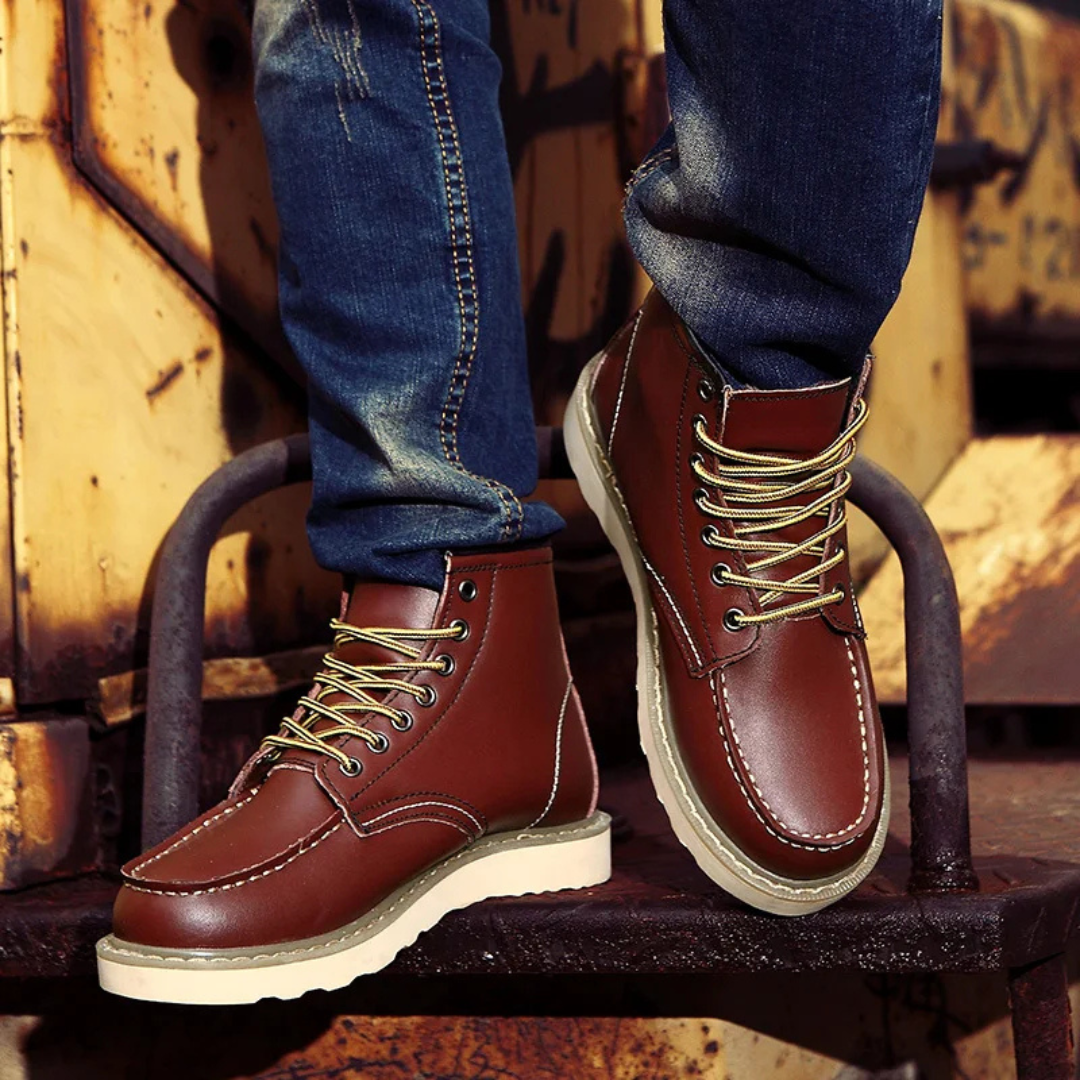 Cole™ | Botas de Cuero Vintage