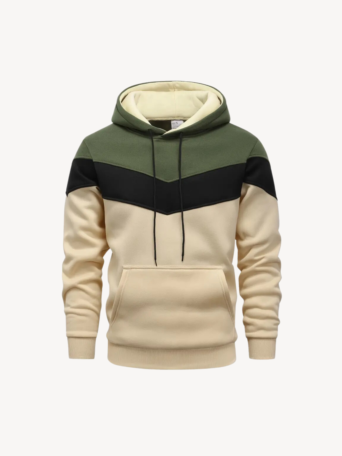 BARTOLOMEO - SUDADERA CASUAL CON CAPUCHA