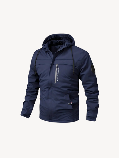 SPORTMENS - CHAQUETA DE FORRO POLAR CÁLIDA CON CAPUCHA