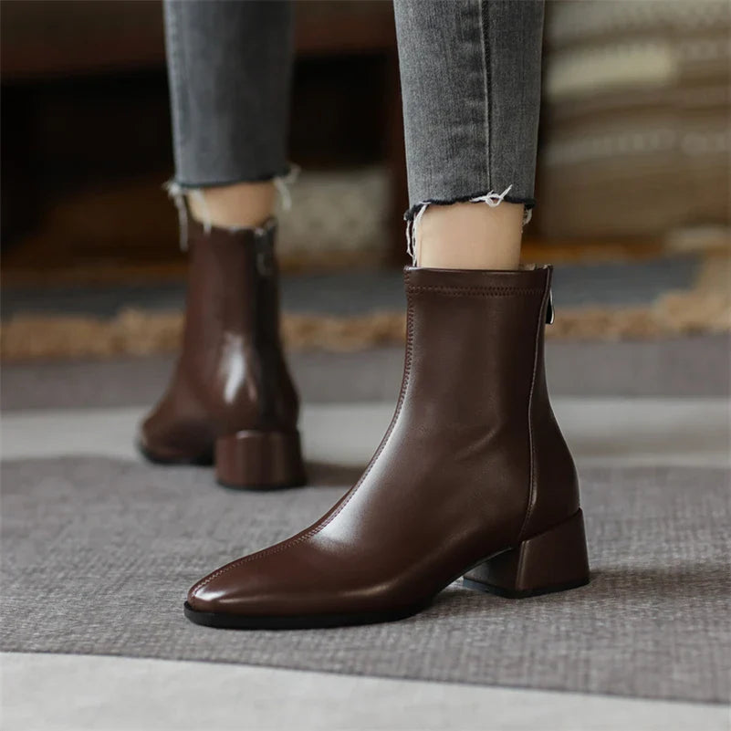 Botas de piel genuina Bold Boundary