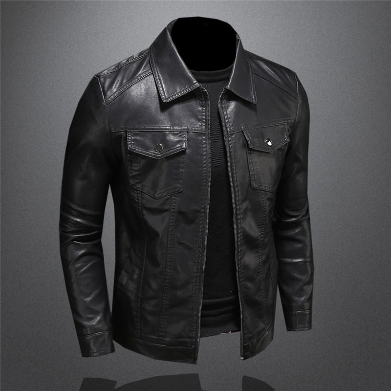 Giani™ | Chaqueta de Moto de Cuero