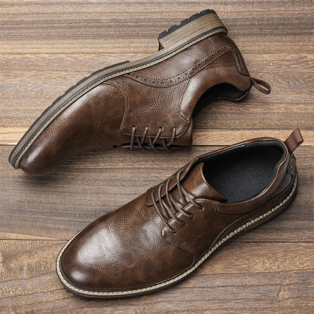 Byron™ | Zapatos de Cuir de Negocios