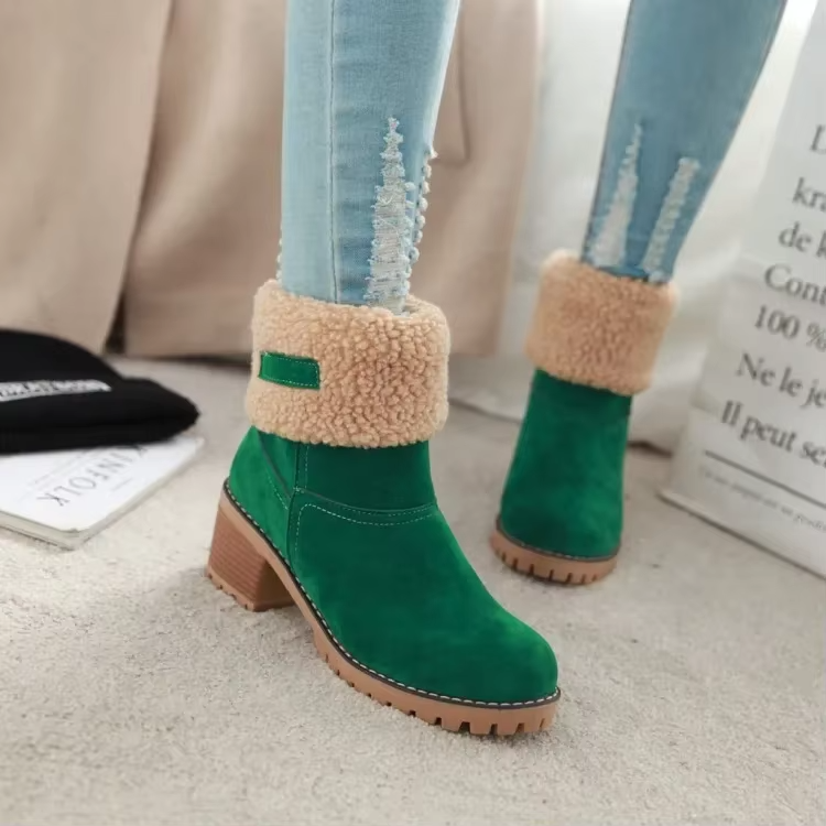 Luisa™ – Elegantes y cálidas botas de nieve de cuero