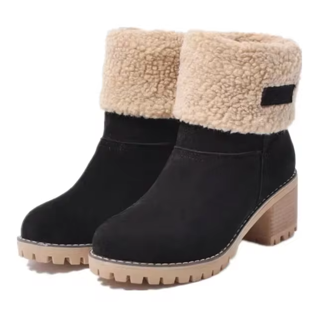 Luisa™ – Elegantes y cálidas botas de nieve de cuero