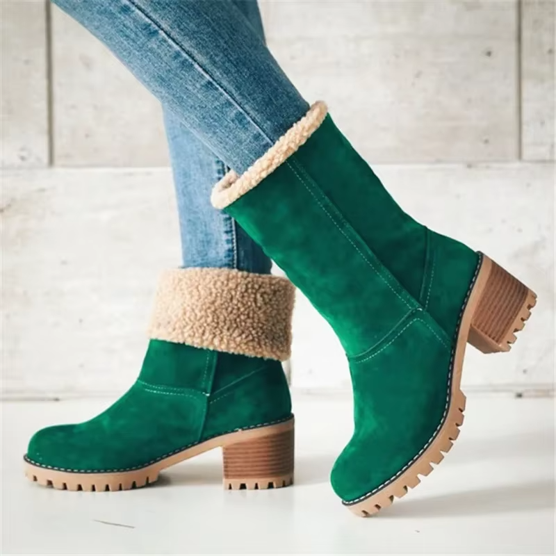 Luisa™ – Elegantes y cálidas botas de nieve de cuero