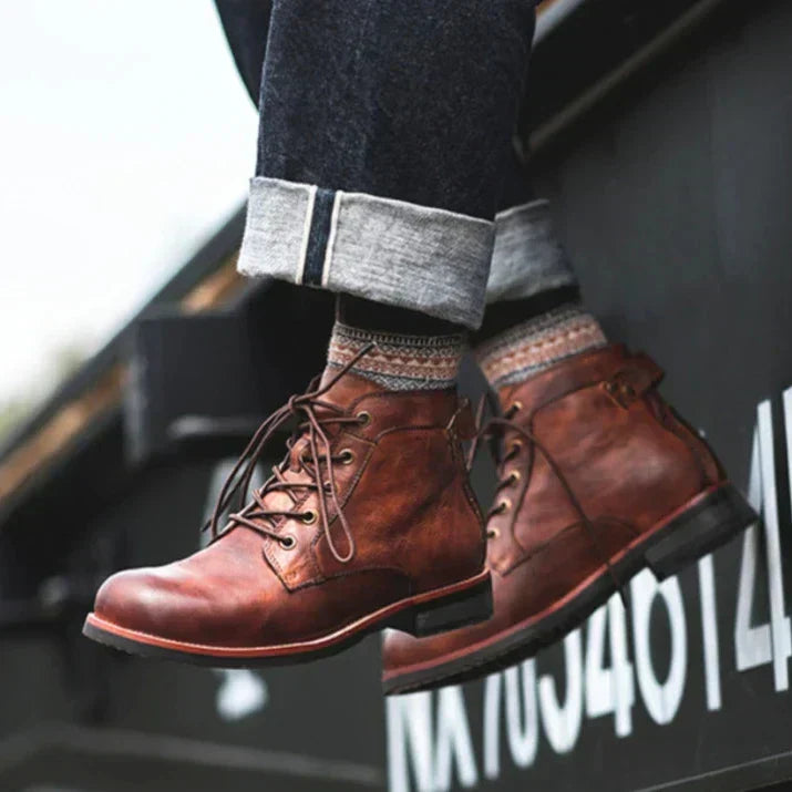 Hunter™ | Botas de cuero para hombre