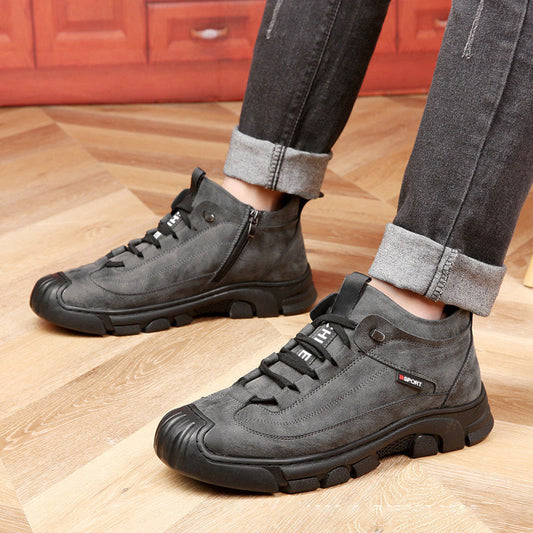 David™ - Botas de Invierno para Hombre con Forro de Piel Sintética.